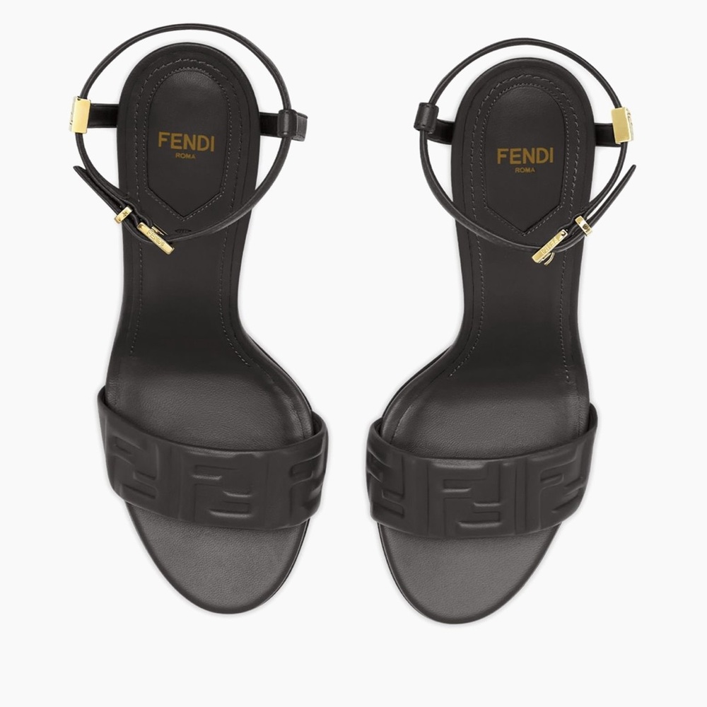 Fendi Women's Black Sandals 38